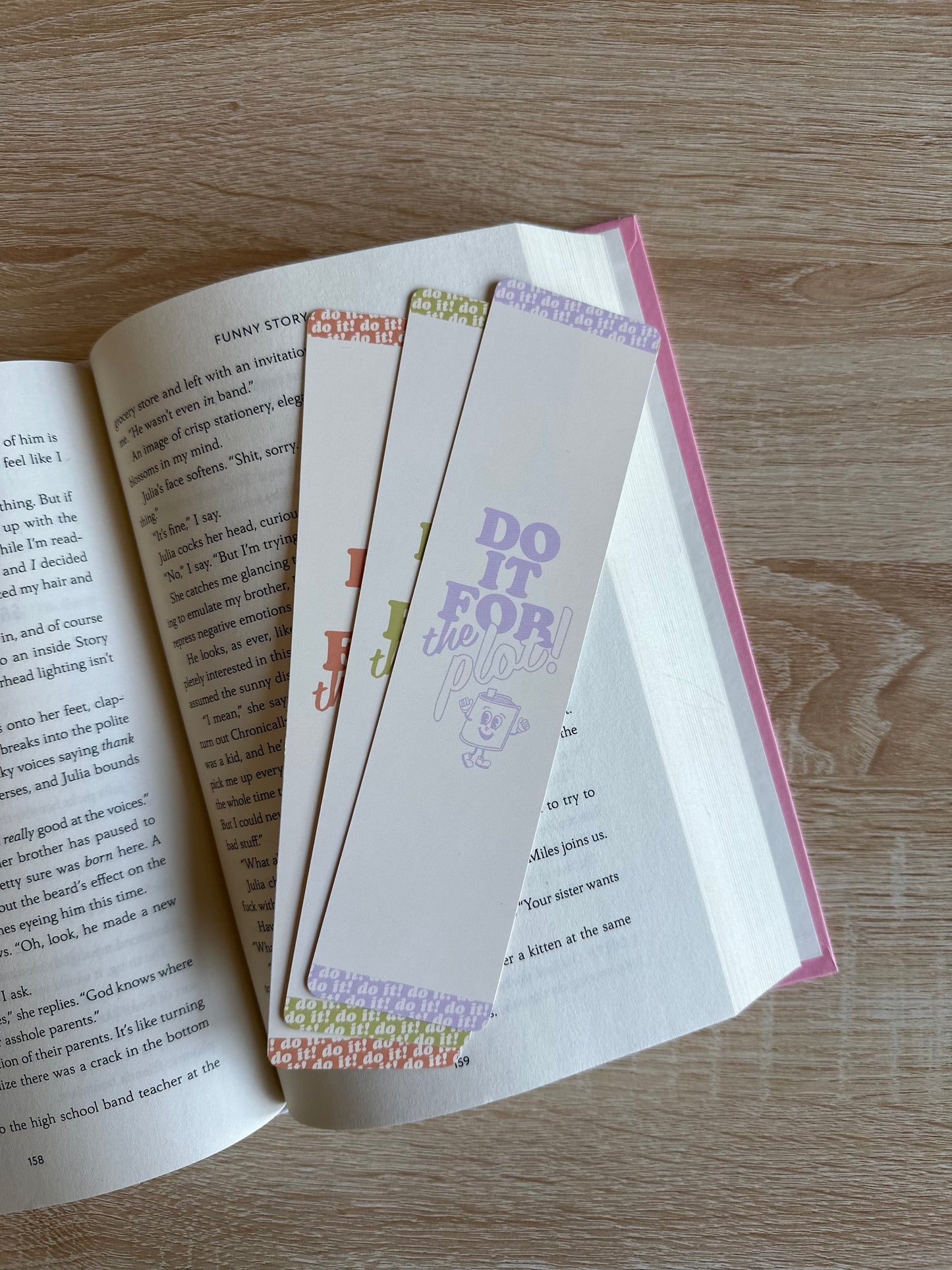 "Do It For The Plot!" Bookmark