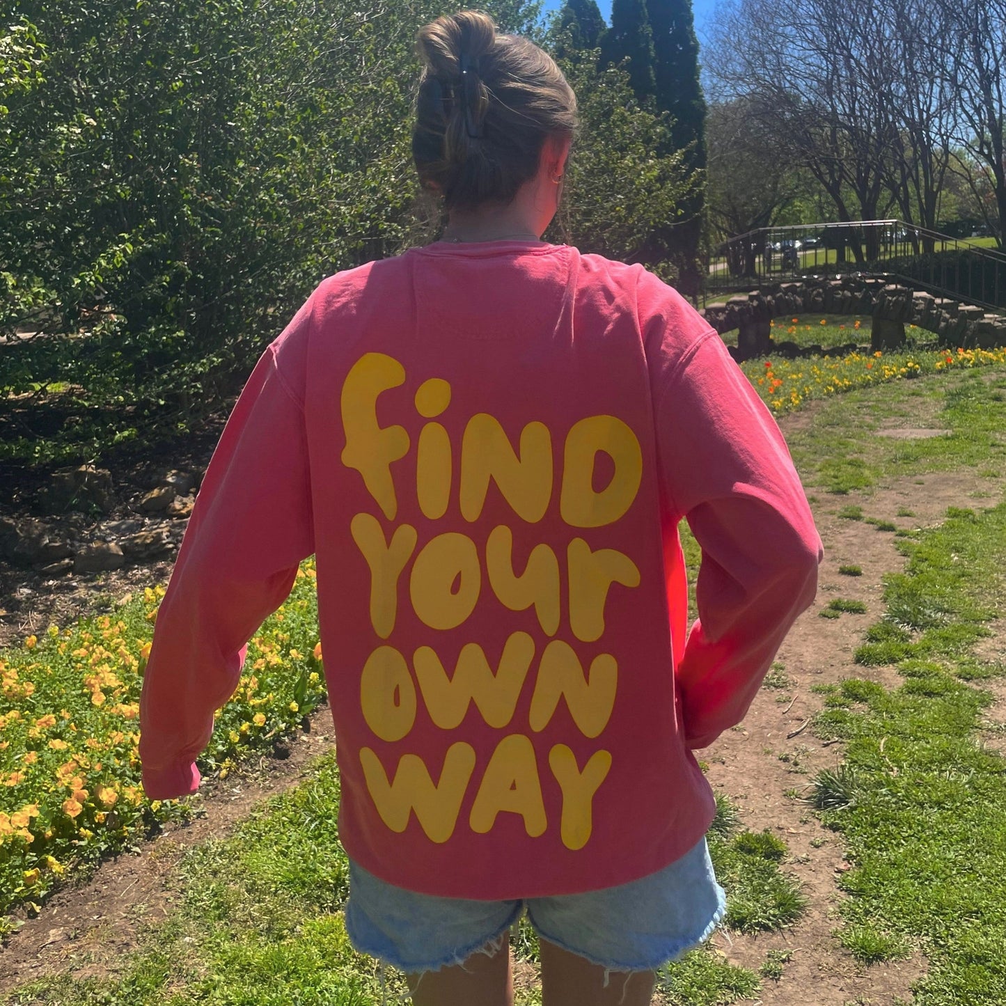 Signature Find Your Own Way Crewneck Sweatshirt